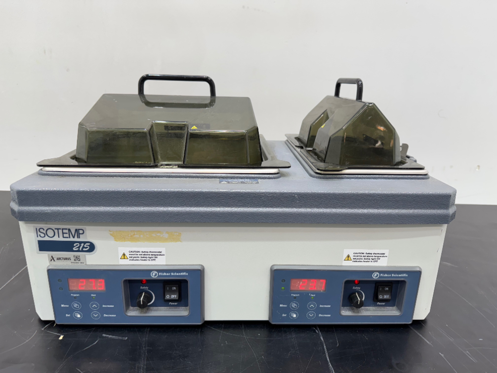 Image of Fisher Scientific Isotemp 215 Dual Water Bath